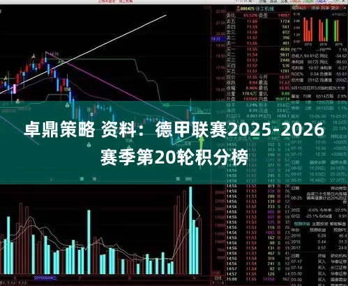 卓鼎策略 资料：德甲联赛2025-2026赛季第20轮积分榜