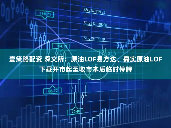 壹策略配资 深交所：原油LOF易方达、嘉实原油LOF下昼开市起至收市本质临时停牌
