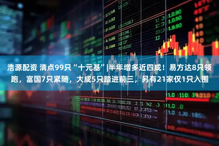 浩源配资 清点99只“十元基”|半年增多近四成！易方达8只领跑，富国7只紧随，大成5只踏进前三，另有21家仅1只入围
